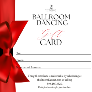 Ballroom Dance Gift Card